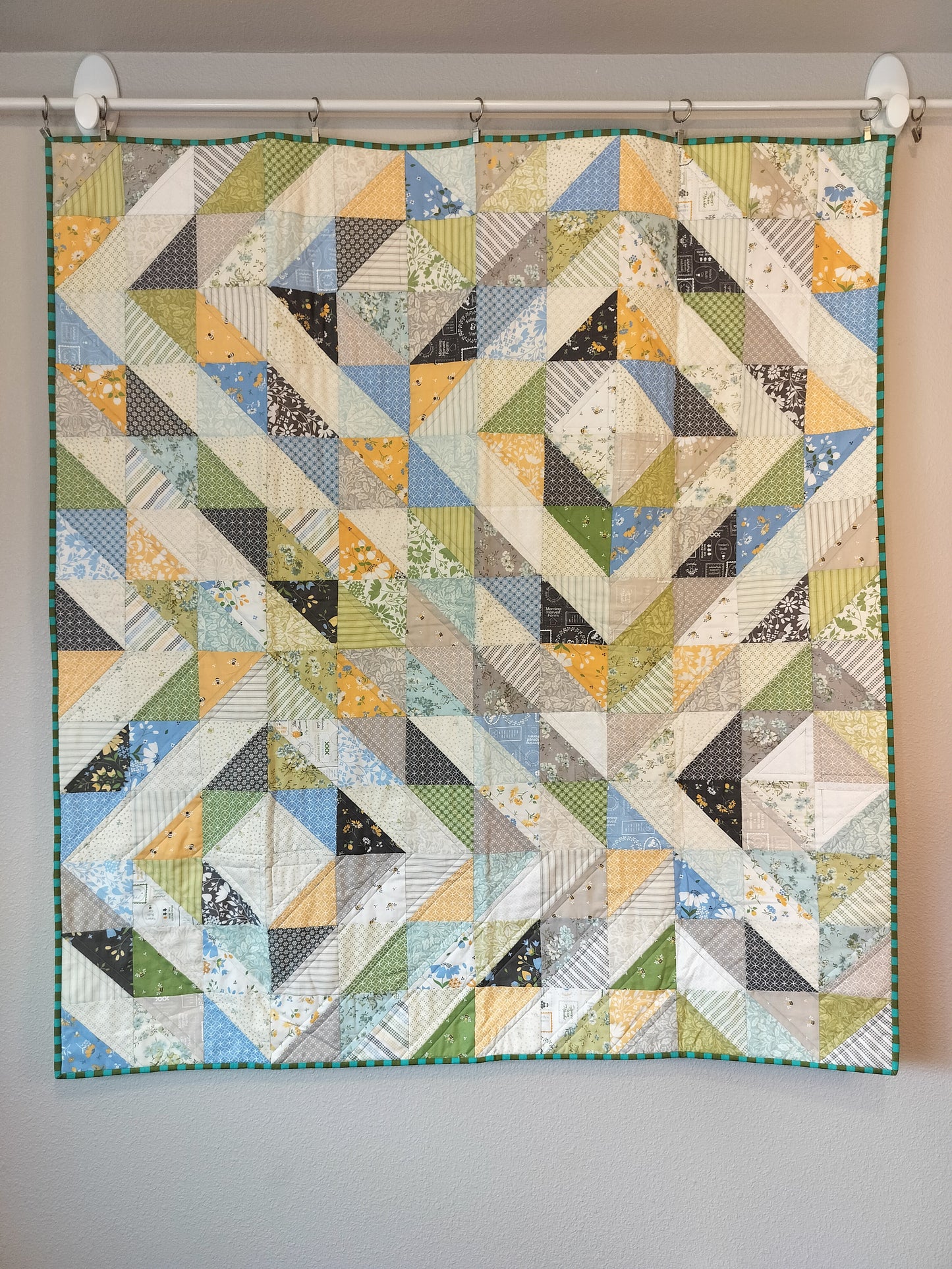 Springtime Diamond Quilt