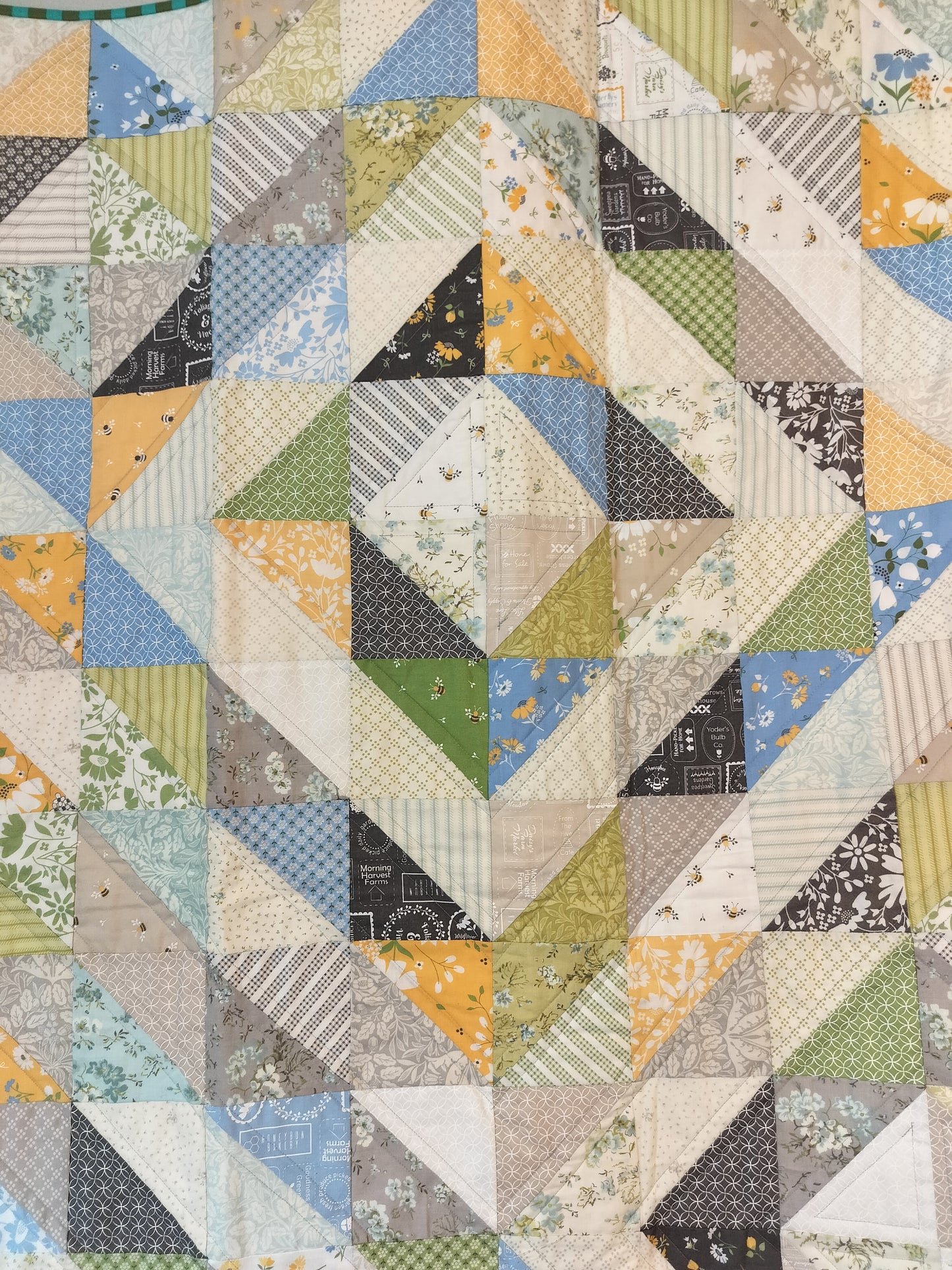 Springtime Diamond Quilt