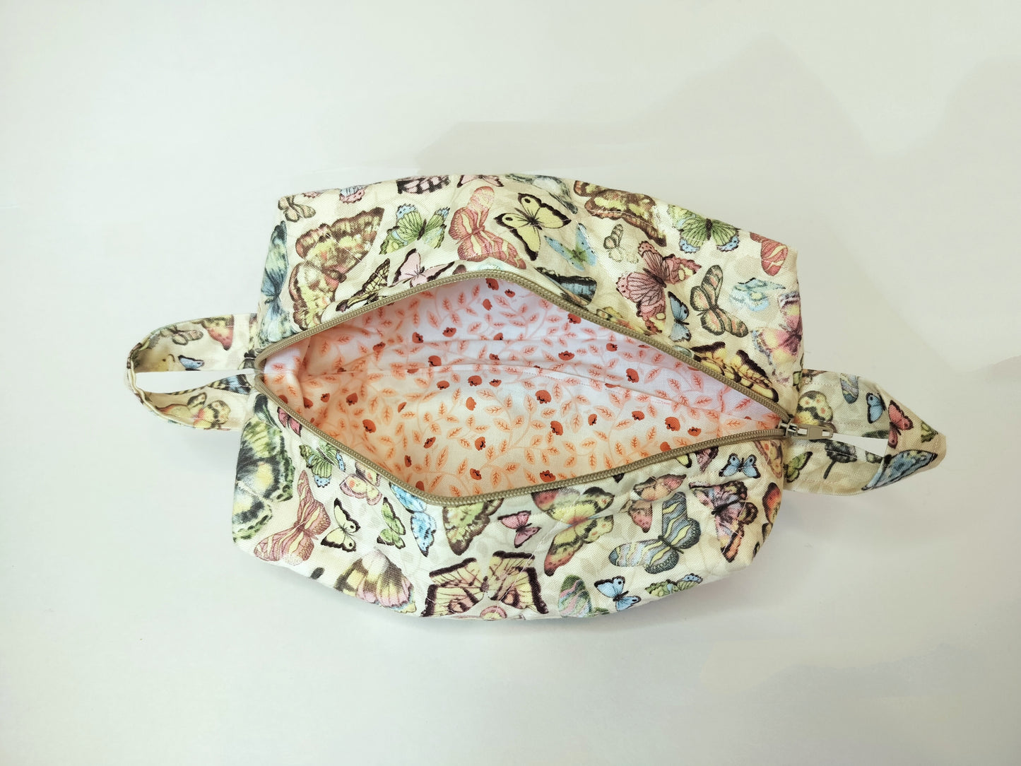 Natural Butterfly Box Bag