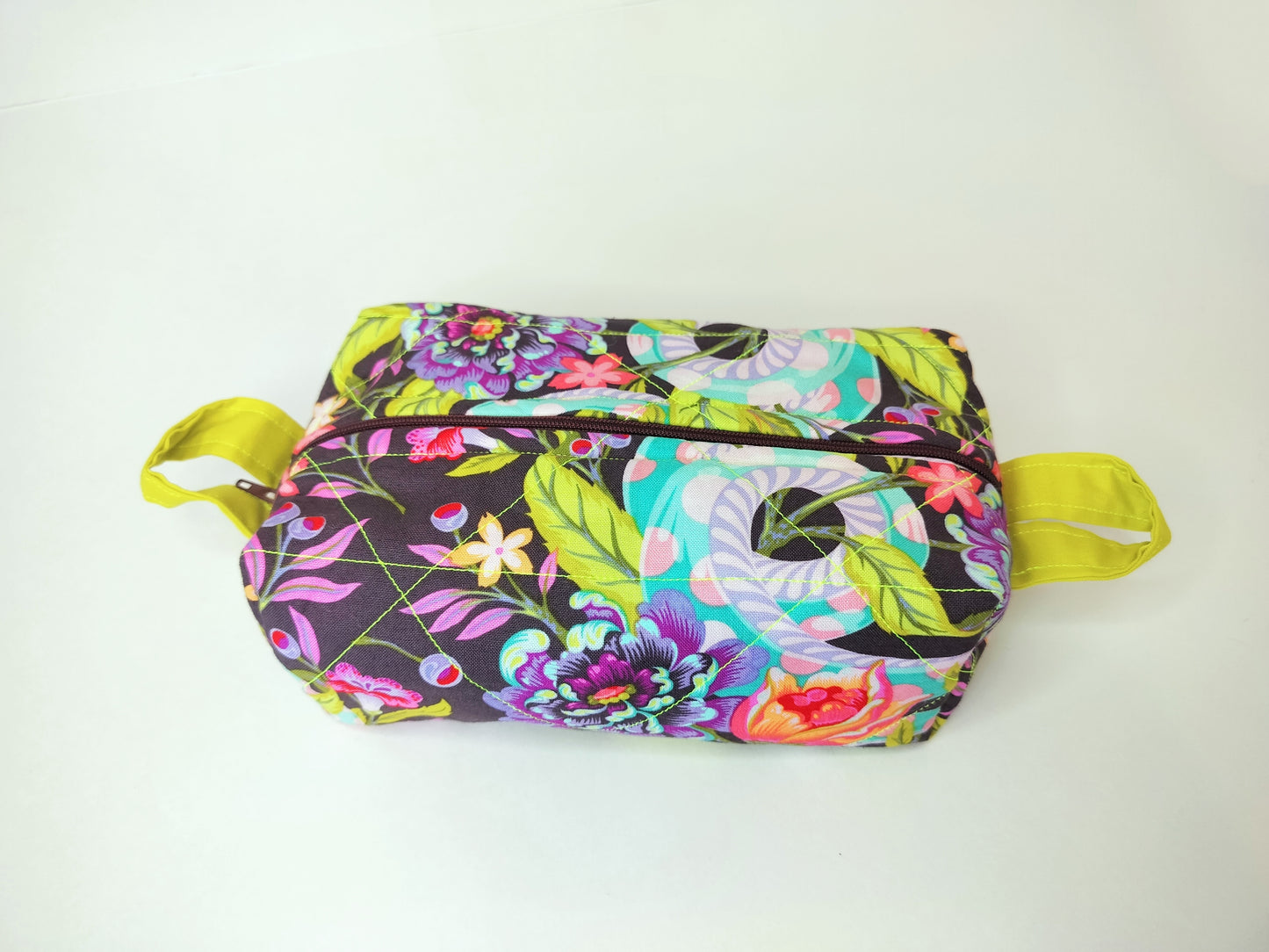 Tula Snake Quilted Box Bag