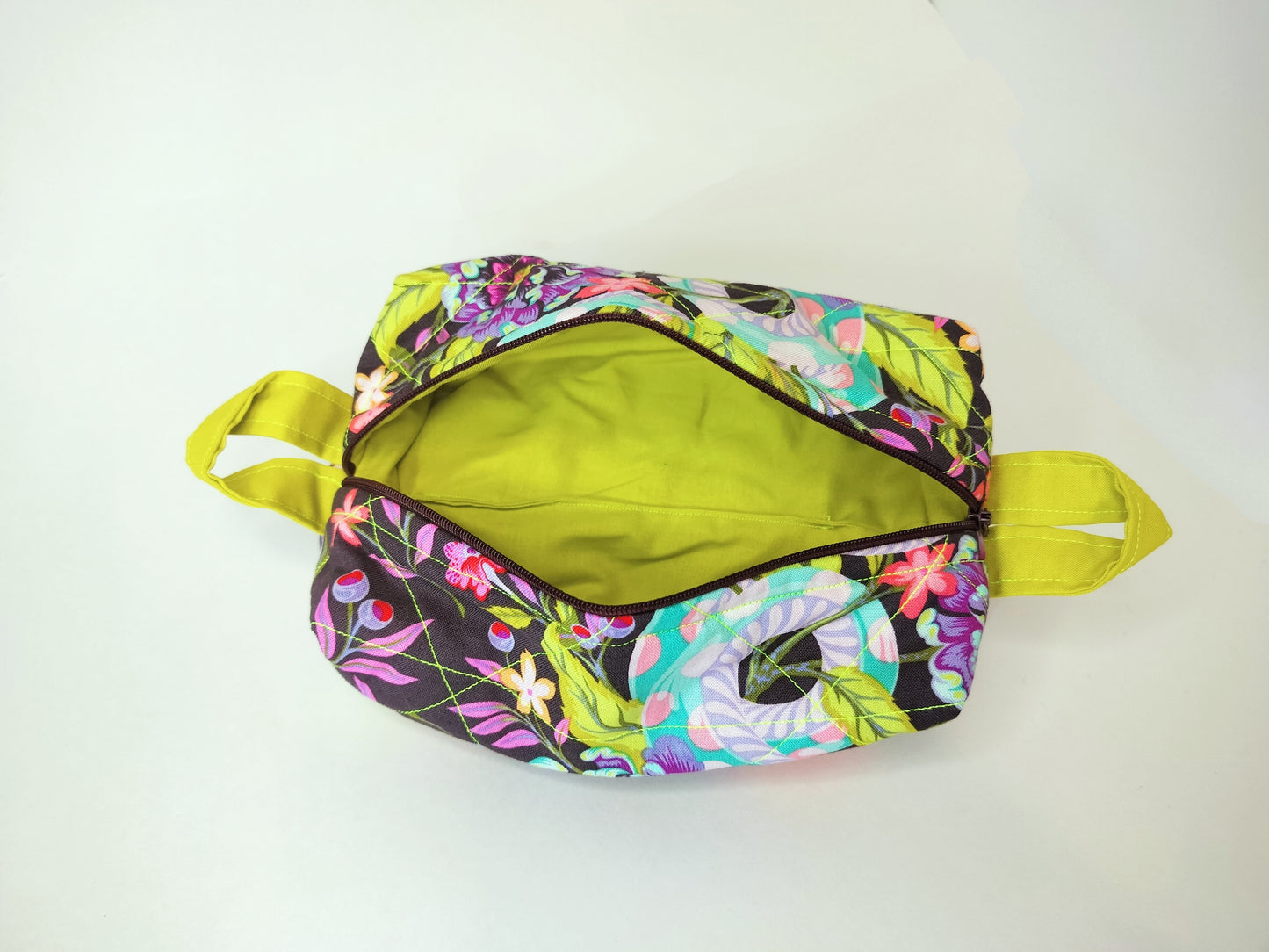 Tula Snake Quilted Box Bag