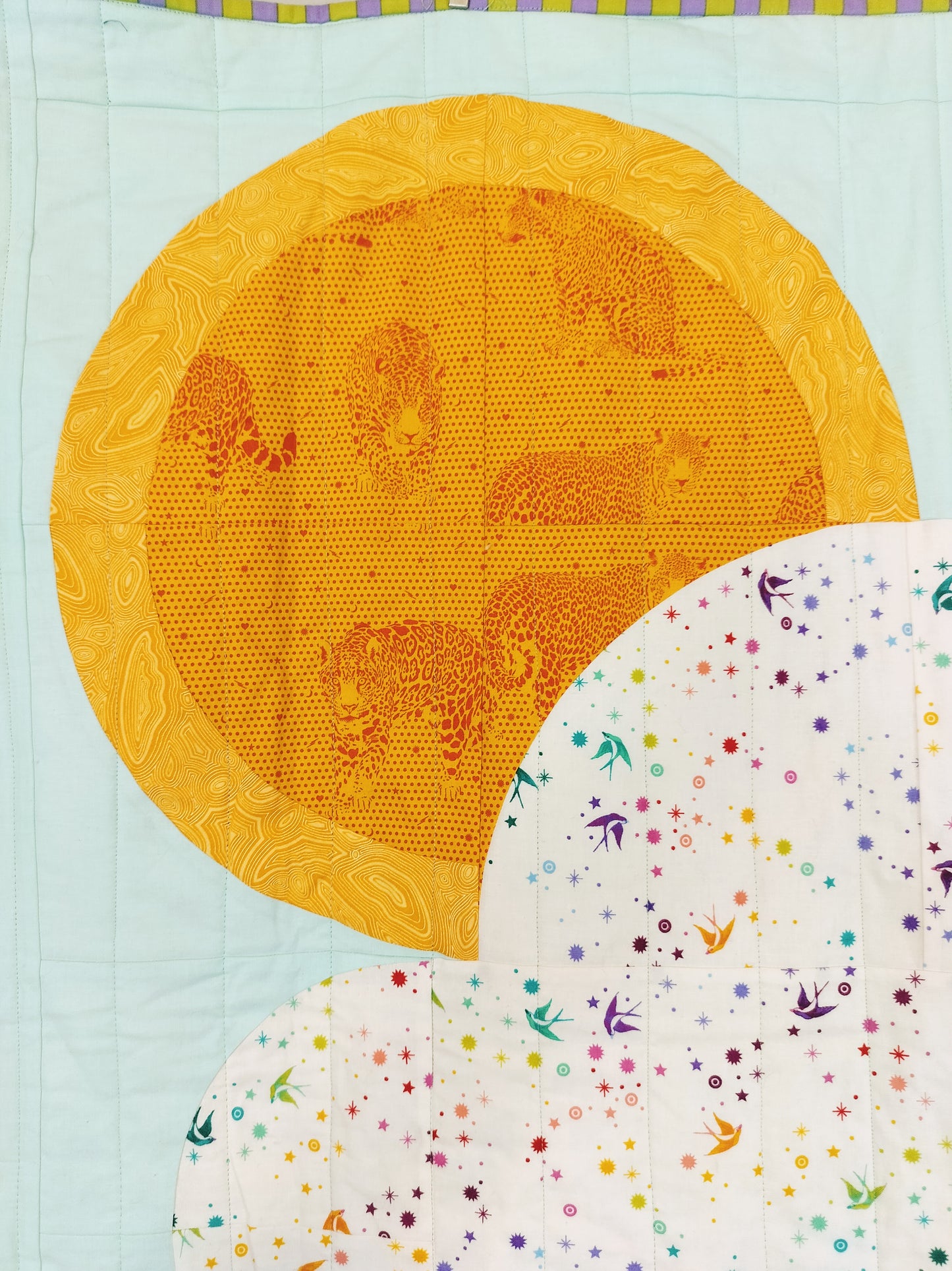 Rainbow Cloud Quilt