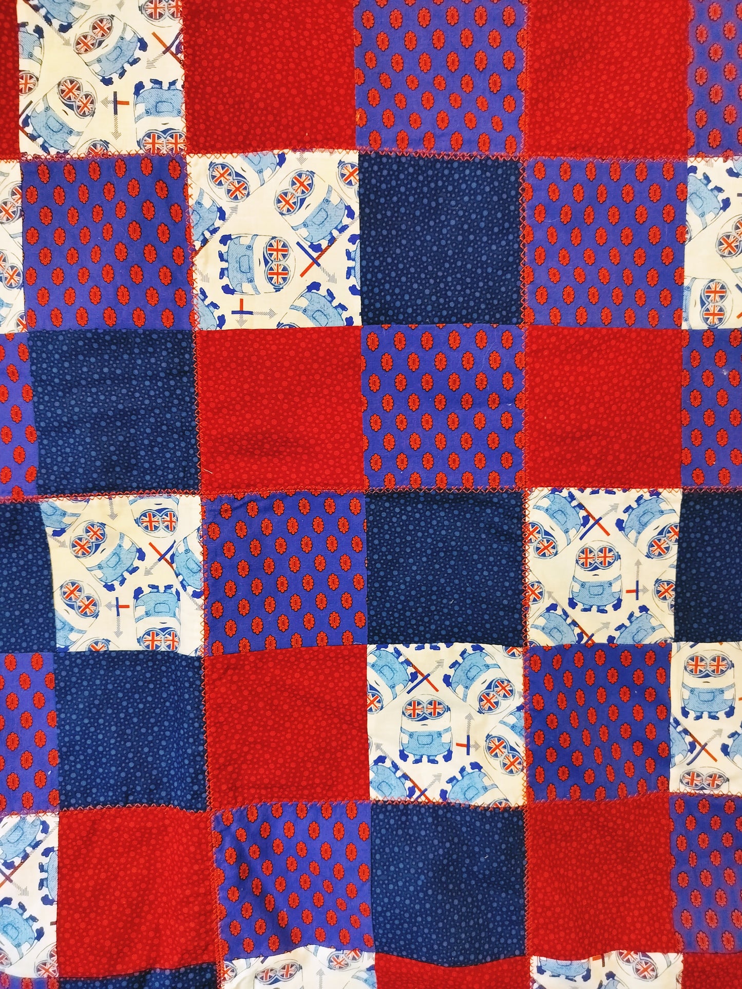 British Minions Quilt