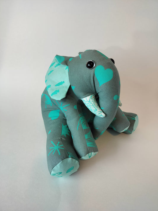Grey Elephant Stuffed Animal