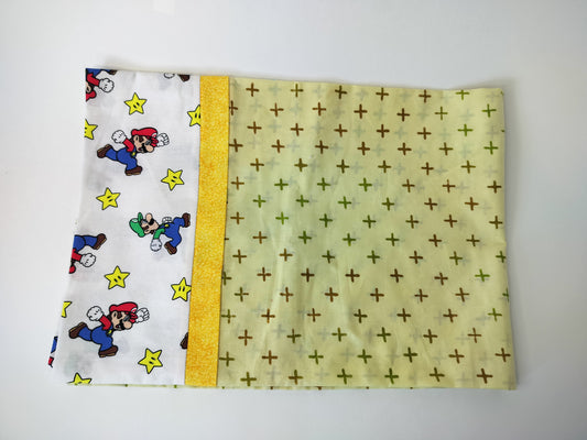 Yellow Mario Pillowcase