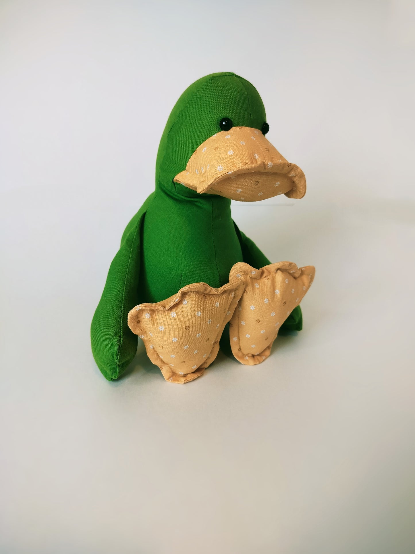 Green Duck Stuffed Animal