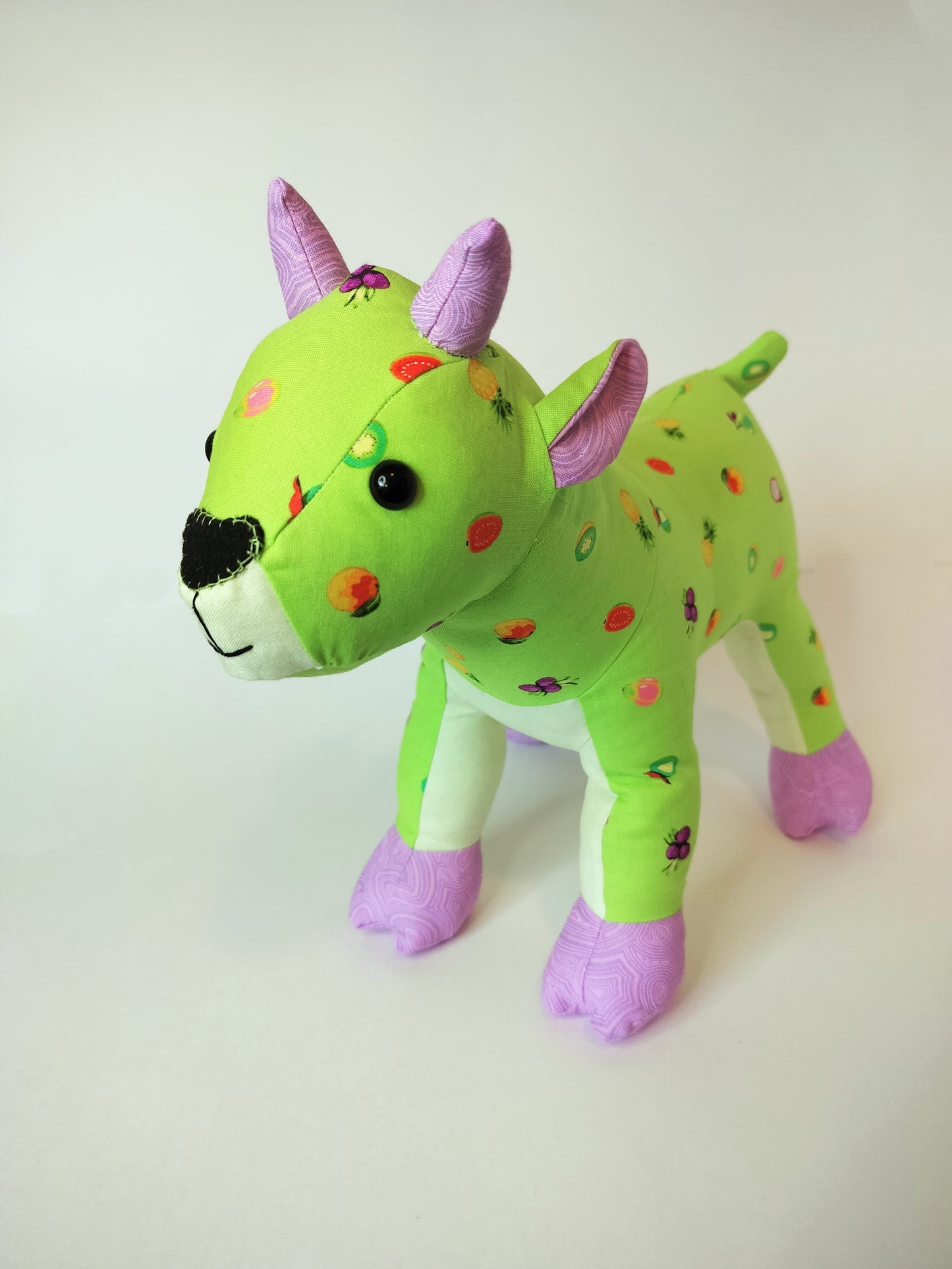 Fruity Green Goat Stuffed Animal