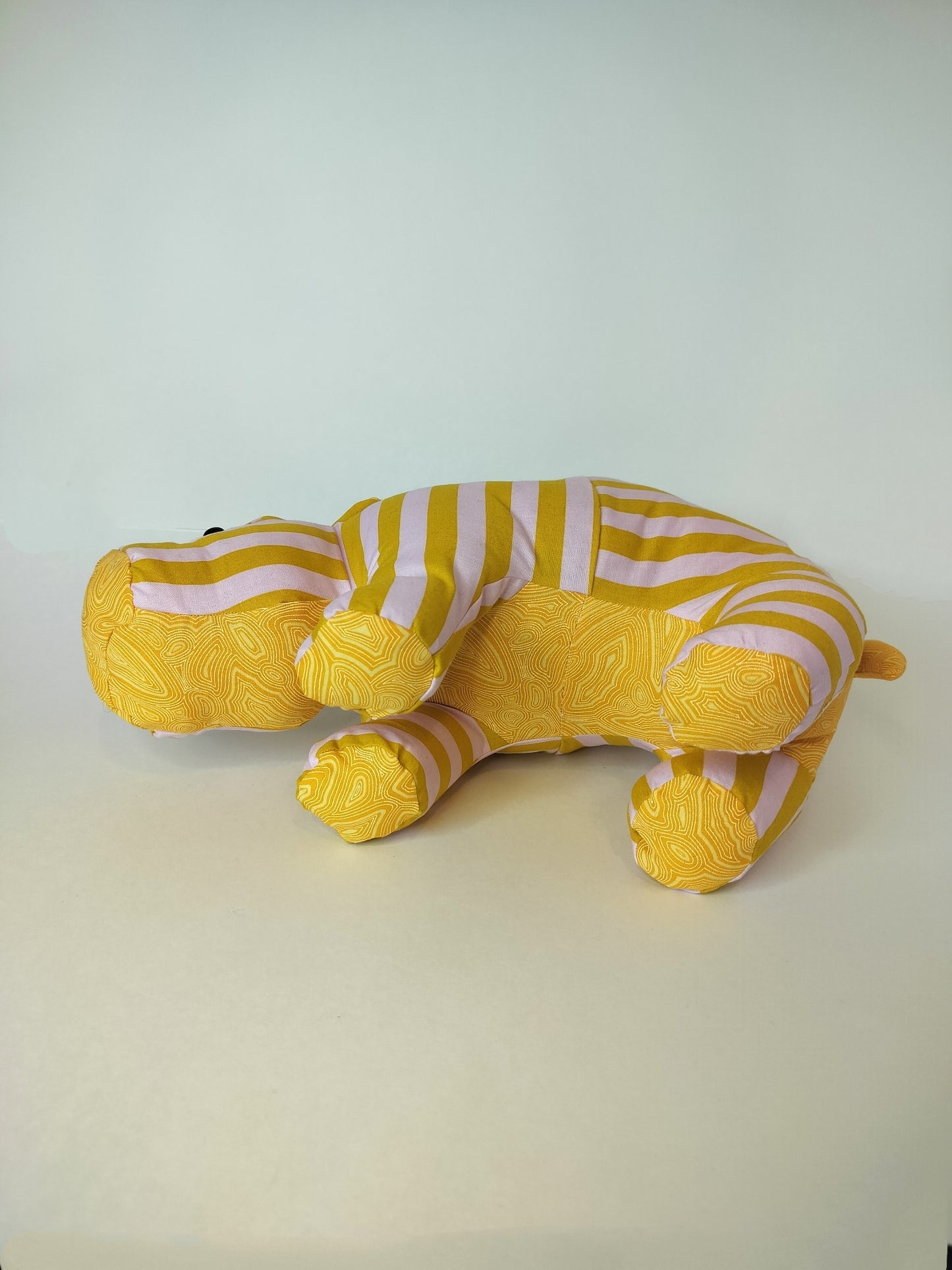 Stripped Hippo Stuffed Animal
