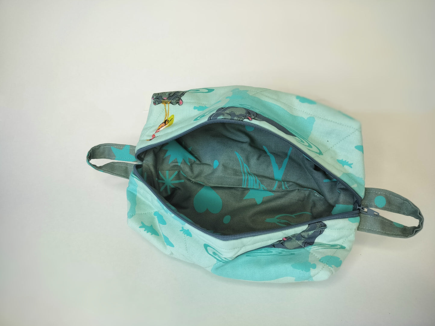Hippo Quilted Box Bag
