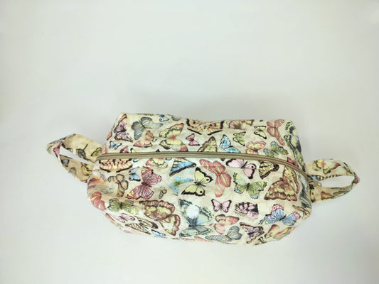 Natural Butterfly Box Bag