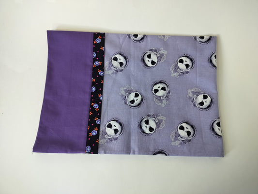 Purple Jack Skellington Pillowcase