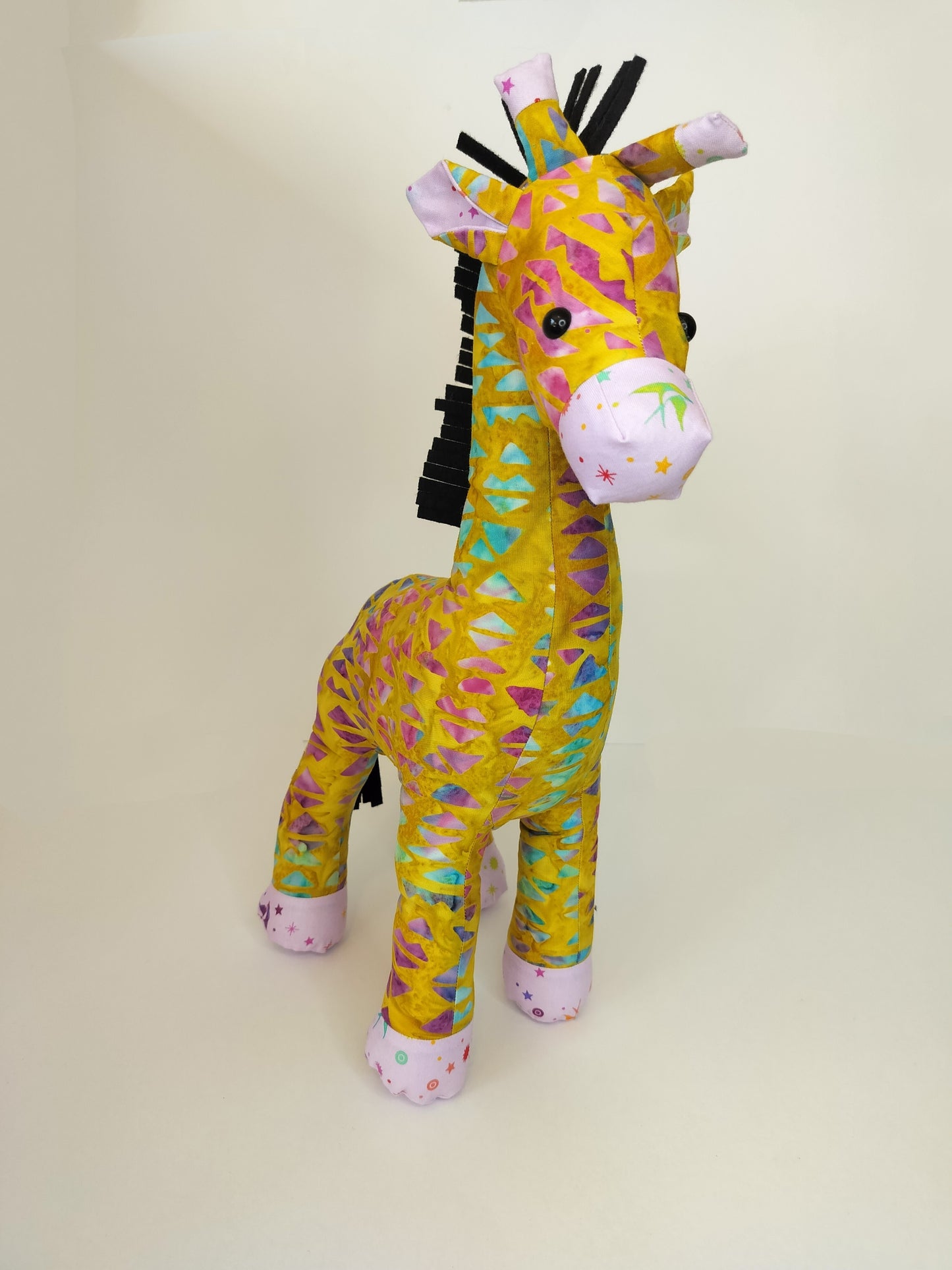 Rainbow Giraffe Stuffed Animal