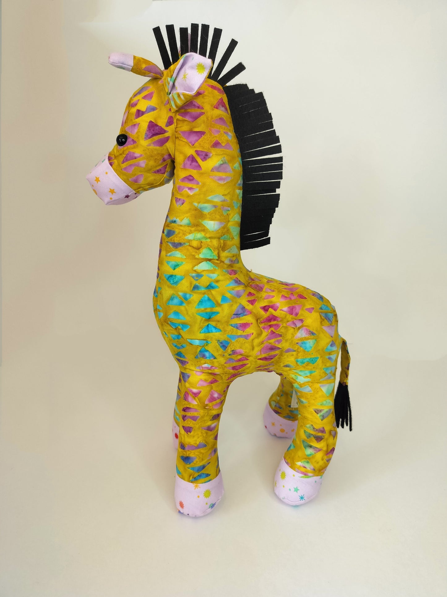 Rainbow Giraffe Stuffed Animal